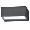 Ideal Lux Уличный настенный светильник Twin AP1 Antracite 795738
