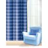 Home Queen Штора "Нуар", на петлях, цвет: синий, высота 275 см 7709032
