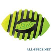 Nerf (Нёрф) Dog - Игрушка для собак "Мяч для Регби пищащий" (Резина) (12,5 см) 92033