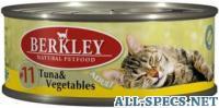 Berkley #11 adult cat тунец с овощами 920214