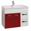 Акватон Мебель для ванной Диор 80 (бело/бордовый) 1A167801DR940 72072307