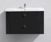 BelBagno Тумба под раковину 97 см, Nero Lucido, Atria ATRIA-1000-2C-SO-NL 7207287