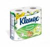 Kleenex бумага туалетная ароматизированная Нежная ромашка трехслойная 4шт 7126994