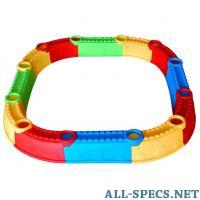 R-Toys 01-119 песочница стена замка kinderway разноцветная 112x192 см 12 элементов 84314