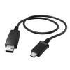 HAMA Кабель 00173672, microUSB - USB 2.0, 0.6м, черный 399237
