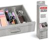 Valiant Разделители для ящика Drawer Organizer, цвет: серый, 32.6 x 8.8 см