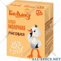 Беллакт Kasha Milch "Bellact." Reis 207 g.
