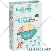 Беллакт Kasha trocken Milch "Bellact." von 3 Getreide 200 g.