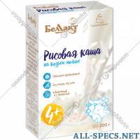 Беллакт Kasha trocken Milch "Bellact." auf Ziegen Milch, Reis 200 g.