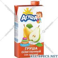 Агуша Juice Kinder "Agusha." Birnen wiederhergestellt, 500 ml