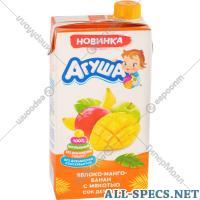 Агуша Juice "Agusha." Apfelmango-banana, 500 ml