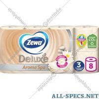 Zewa WC Papier «Zewa» Geschmack Spa Dreischichtig 8 Rollen
