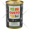 Gusto Оливки «Gusto» черные, с косточкой, 280 г