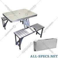 Ника Set Garten Möbel "Nika" faltbar Tisch + Stuhl, HY8085