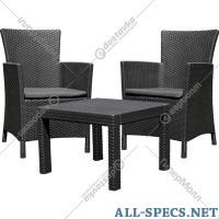 Allibert Set Garten Möbel «Allibert» Rosario Balcony Grap